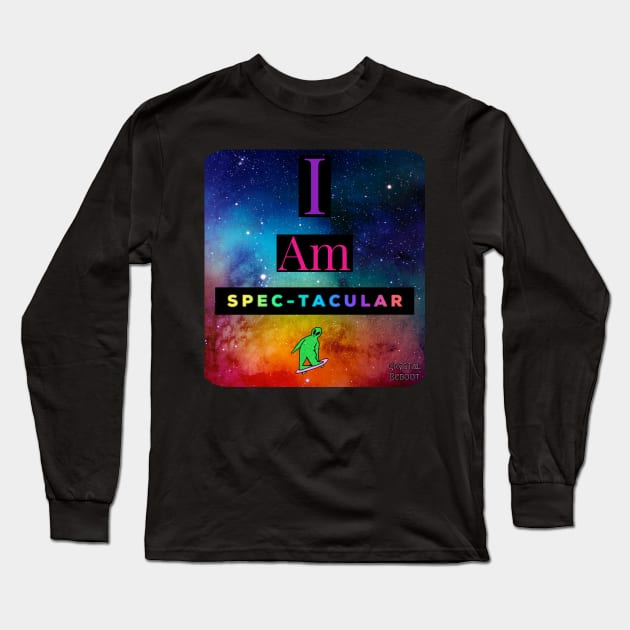 Spectacular Long Sleeve T-Shirt by Crystal Reboot